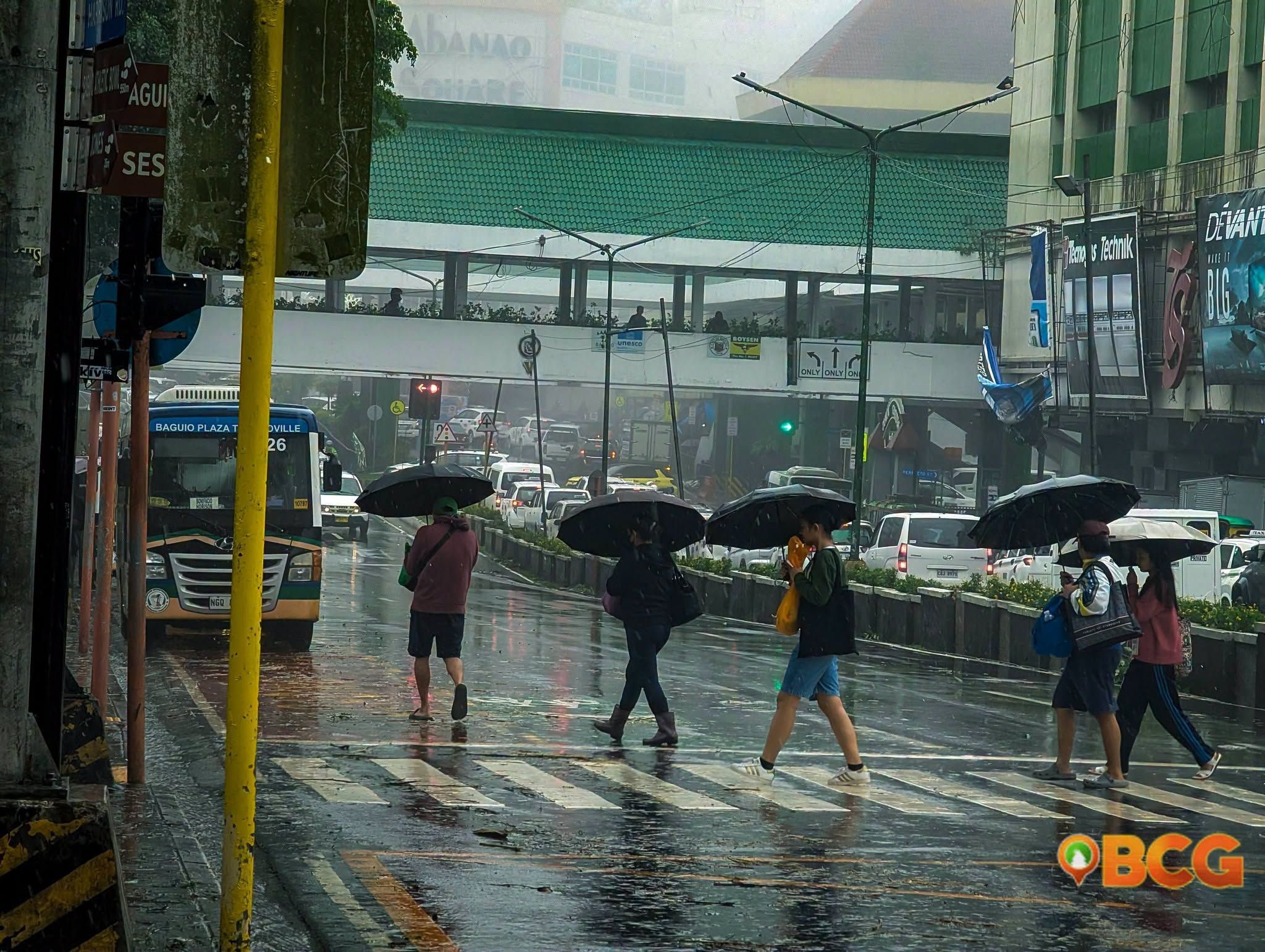 Lamig ng habagat at paalala sa Baguio City..jpg