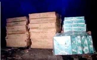 P4.62 milyong halaga ng smuggled na sigarilyo, nasabat sa manhunt operation sa Lebak, Sultan Kudarat...jpg