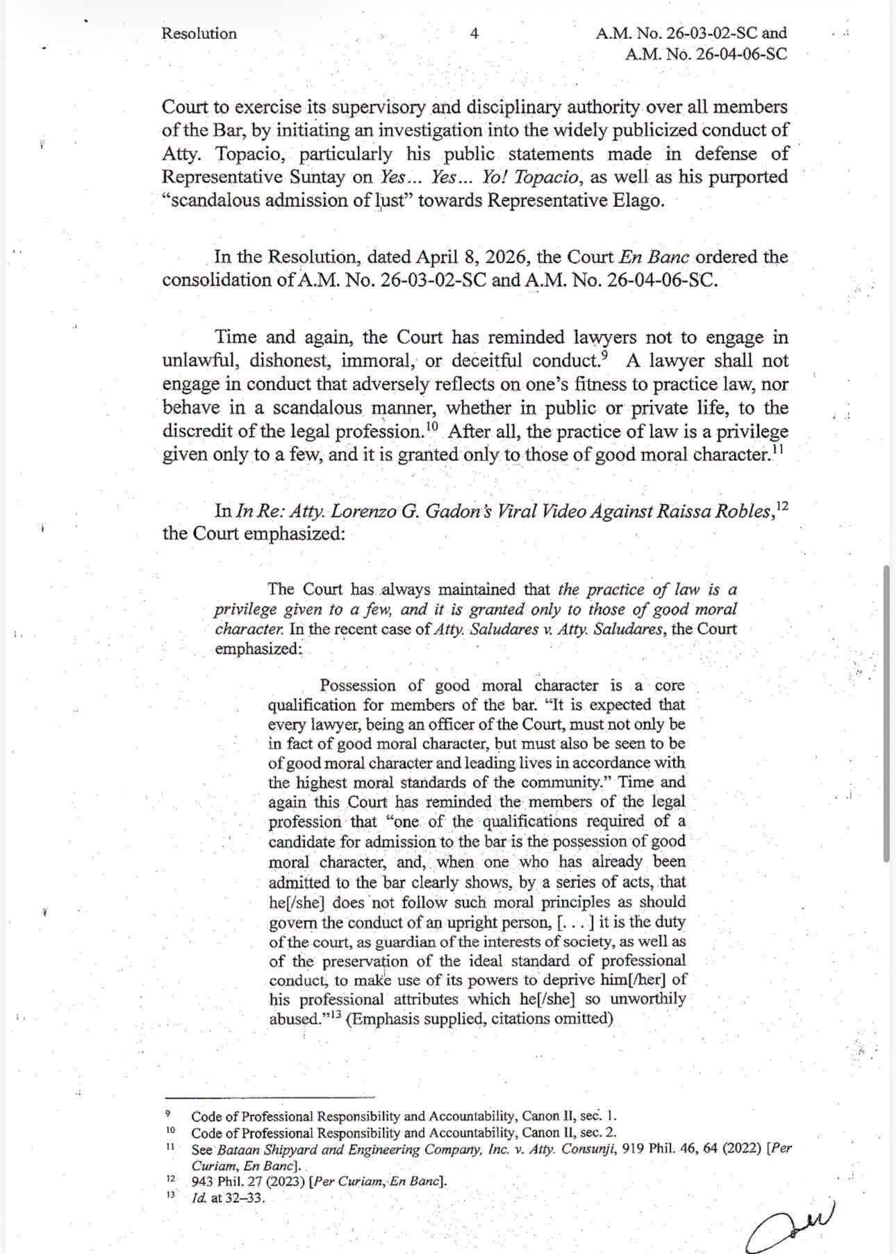 Rep. Bong Suntay at Atty. Ferdinand Topacio, Pinagpapaliwanag ng Supreme Court sa Posibleng Disbarment!!.jpg