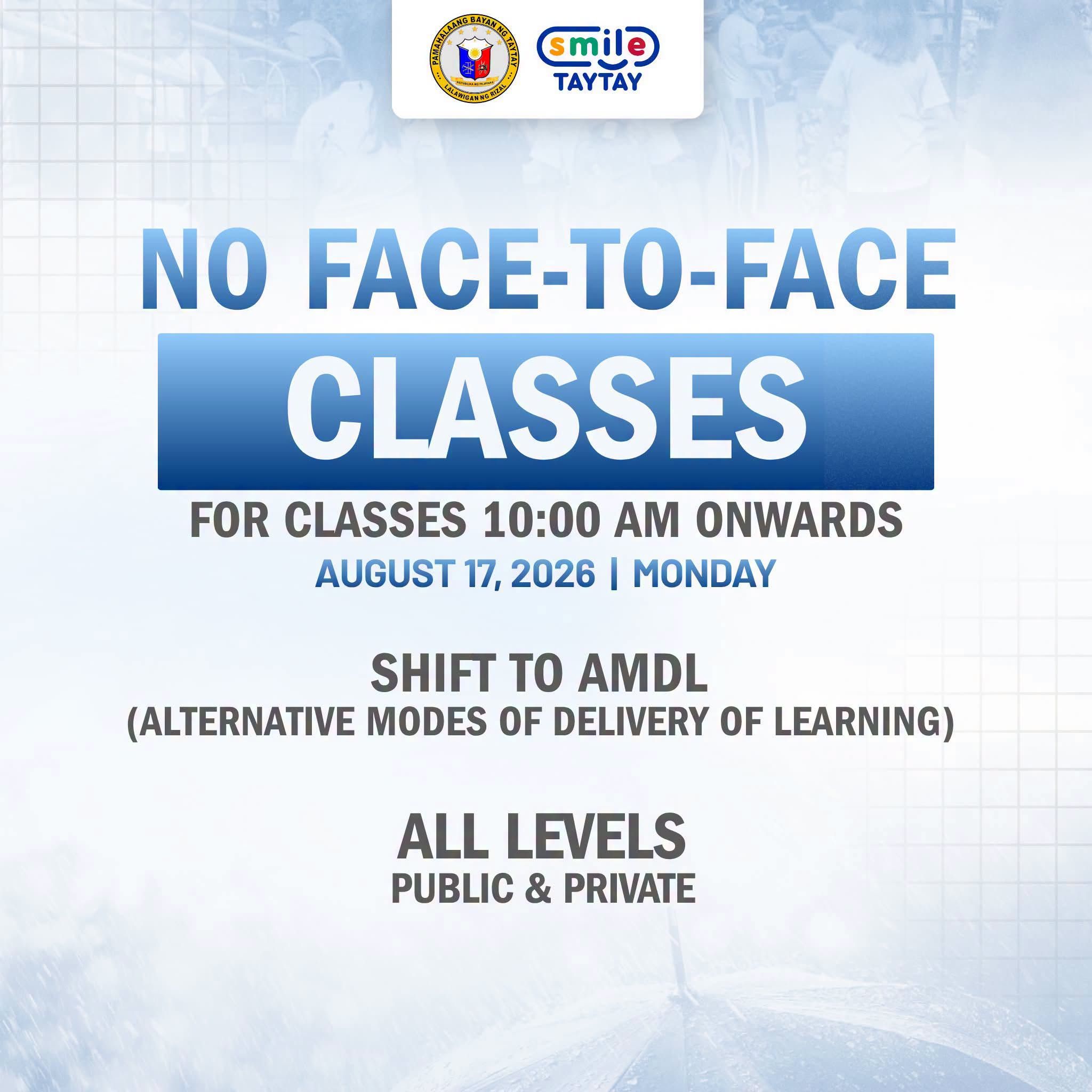 Suspendido ang Face-to-Face Classes sa Lahat ng Paaralan sa Taytay, Rizal Simula Alas-10.jpg